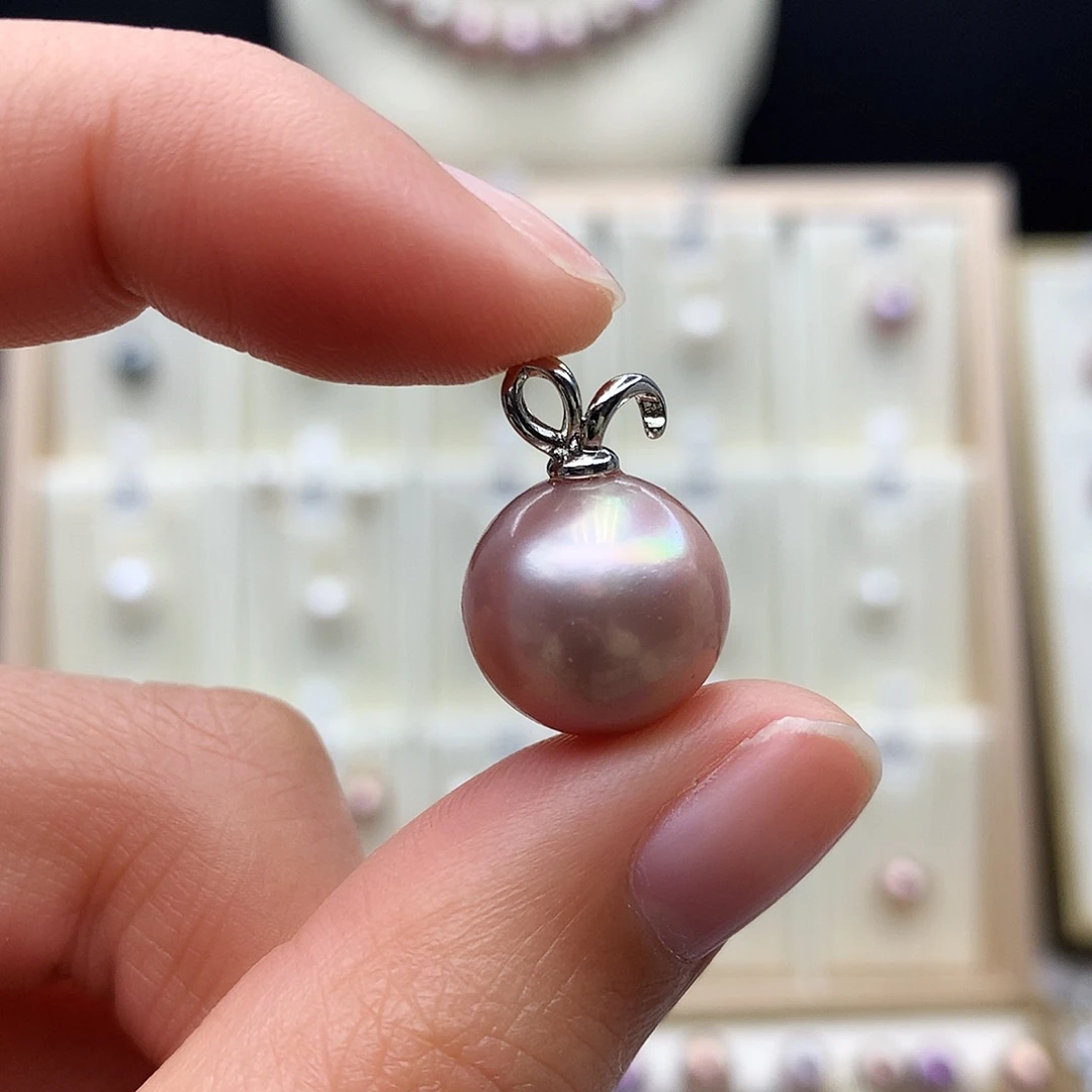 颈饰合金淡水珍珠