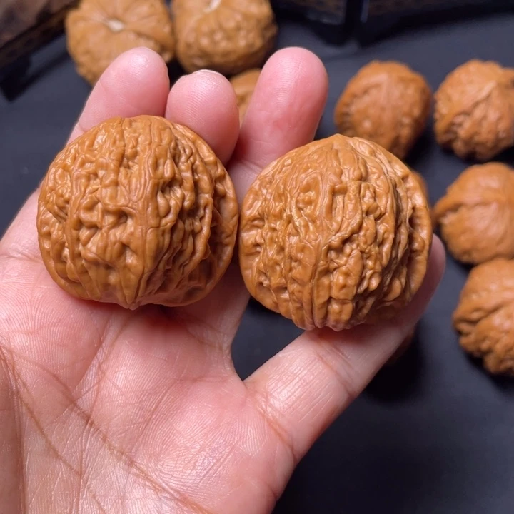 文玩核桃把件37铁锤