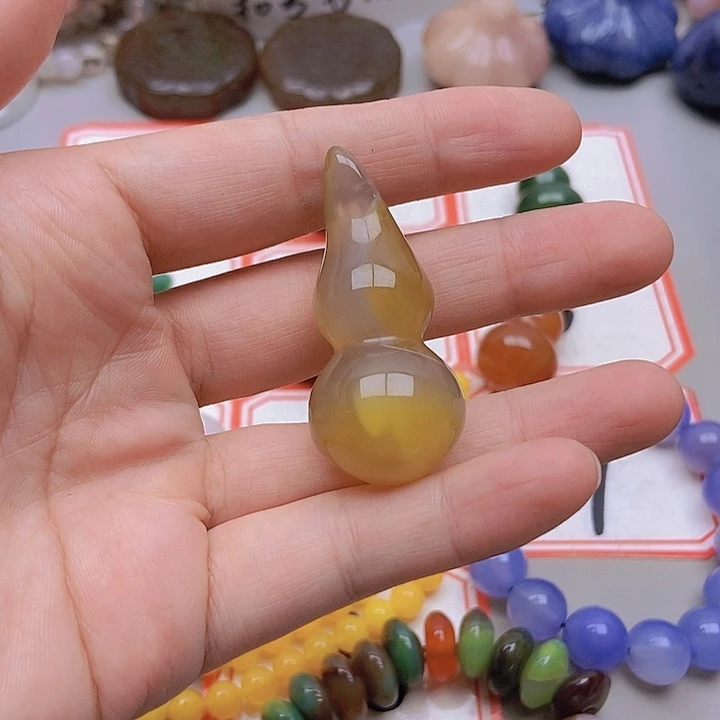【闪购商品】未镶嵌玛瑙/玉髓珠宝半成品惟*