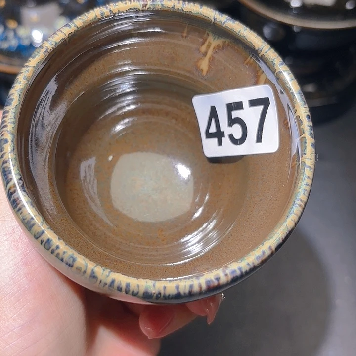 茶盏沐雨茶器柴烧主人杯