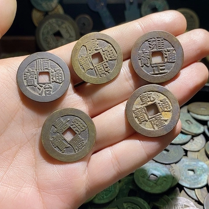 铜现代花钱工艺品工艺品