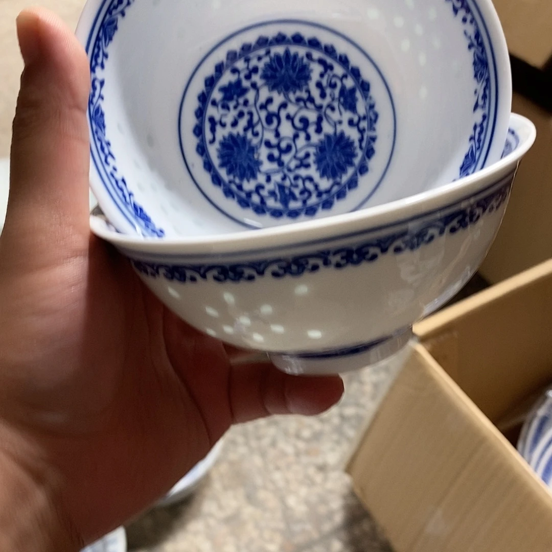 摆件景德镇高温玲珑瓷