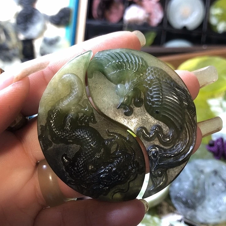未镶嵌岫玉岫玉挂件