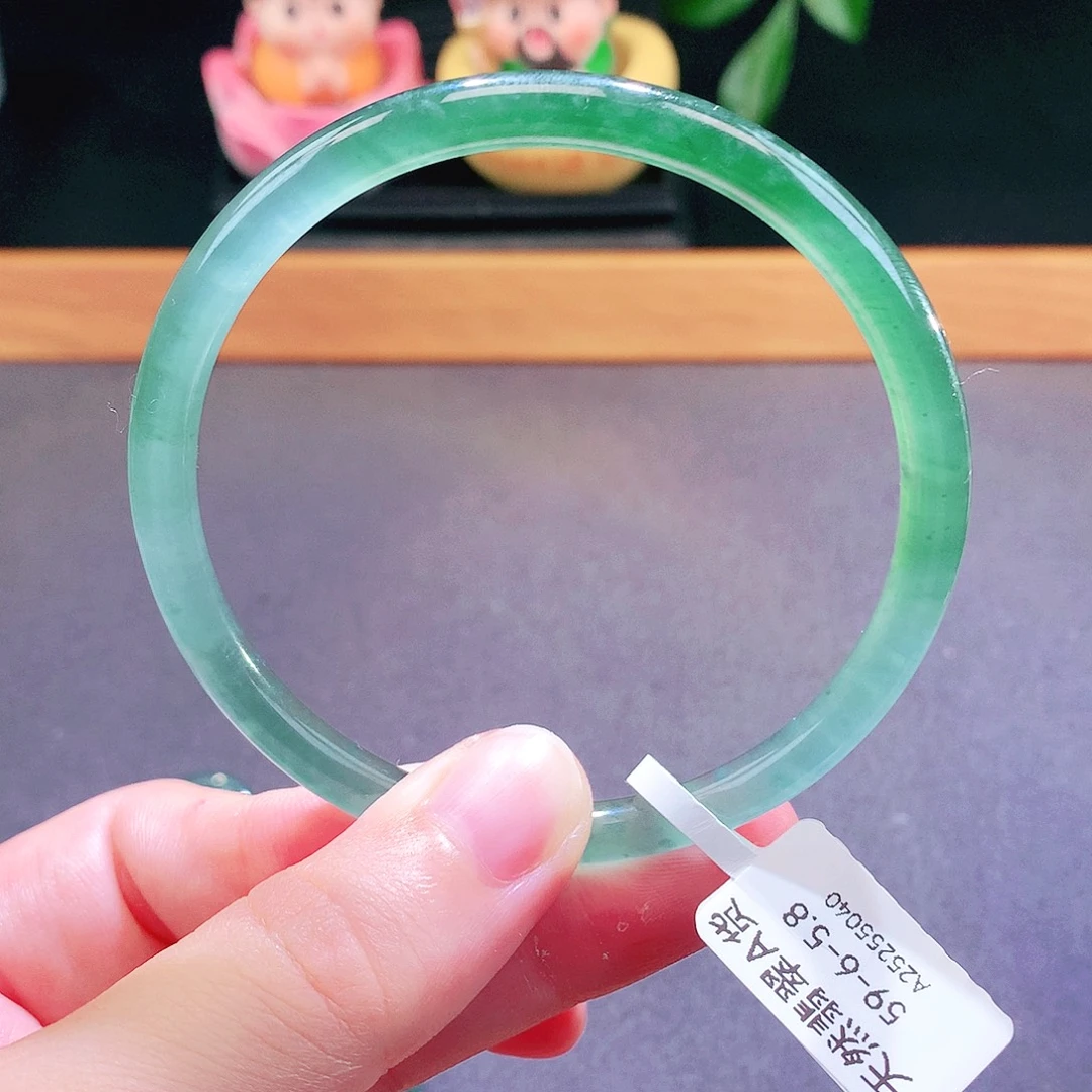 翡翠未镶嵌手镯天然翡翠