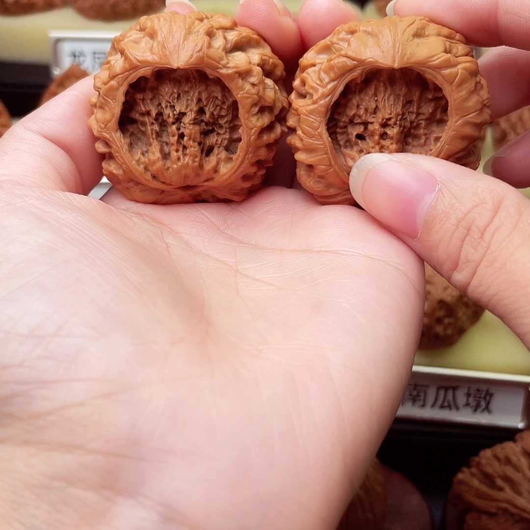 十***财吊坠文玩核桃聚宝盆44尺128