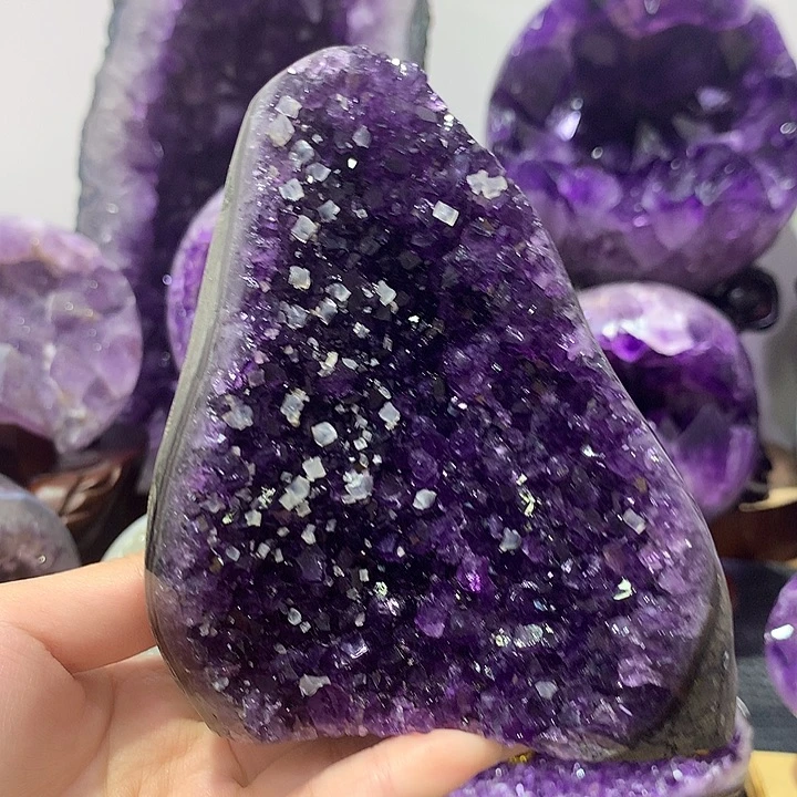 未镶嵌珠宝半成品紫晶