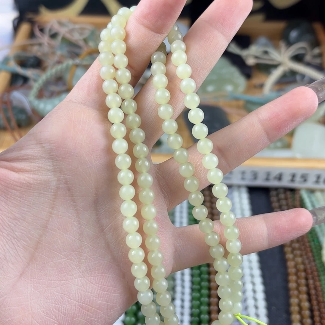 和田玉未镶嵌颈饰?**海