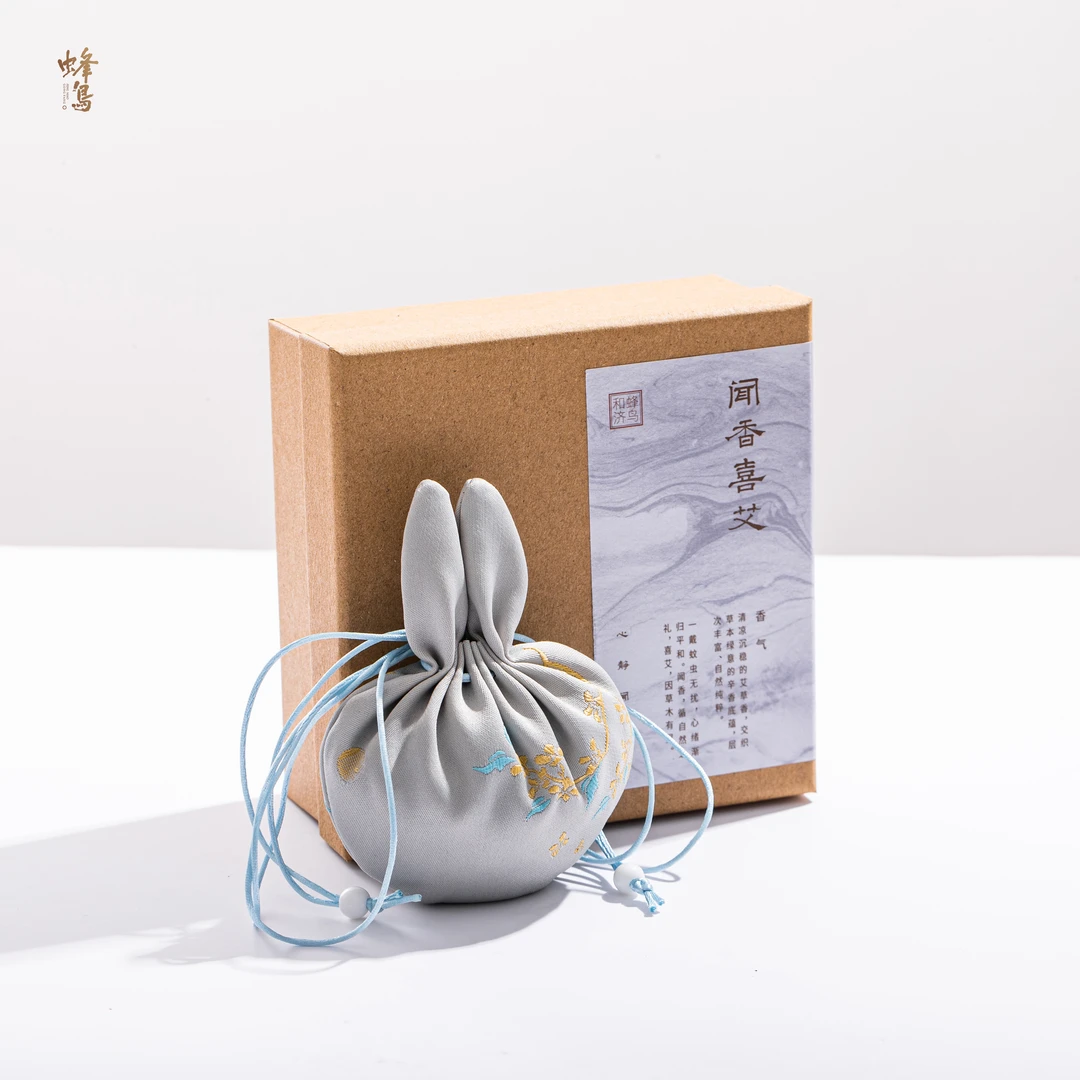 香 闻香喜艾兔子香包 LC0649