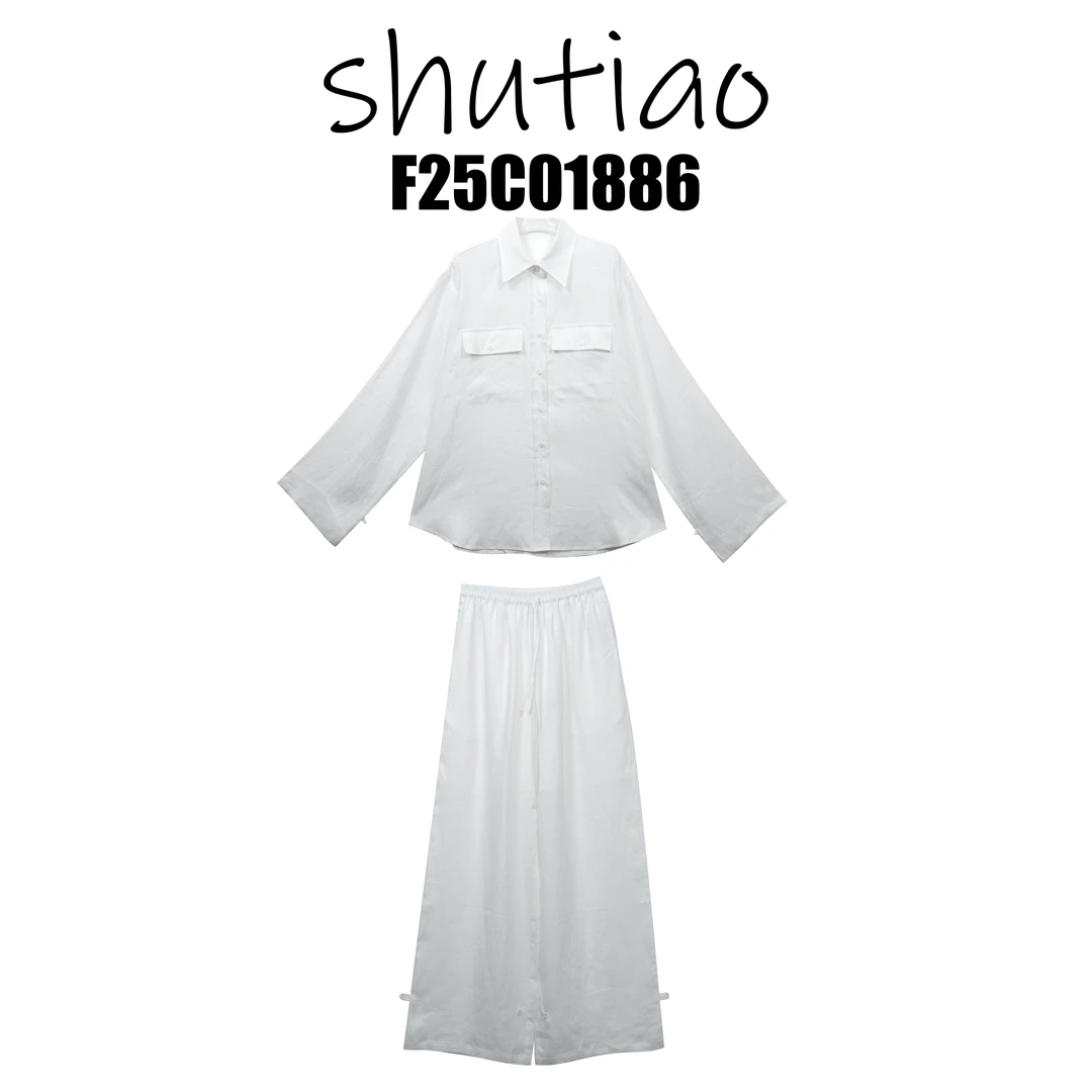 【SHUTIAO】2025夏季：新款小众设计款套装F25C01886