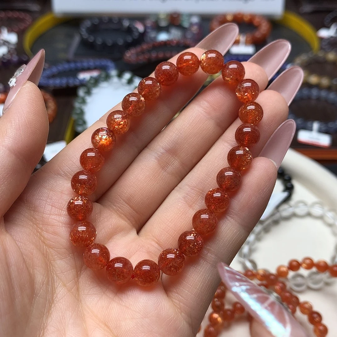 日光石手链未镶嵌手链