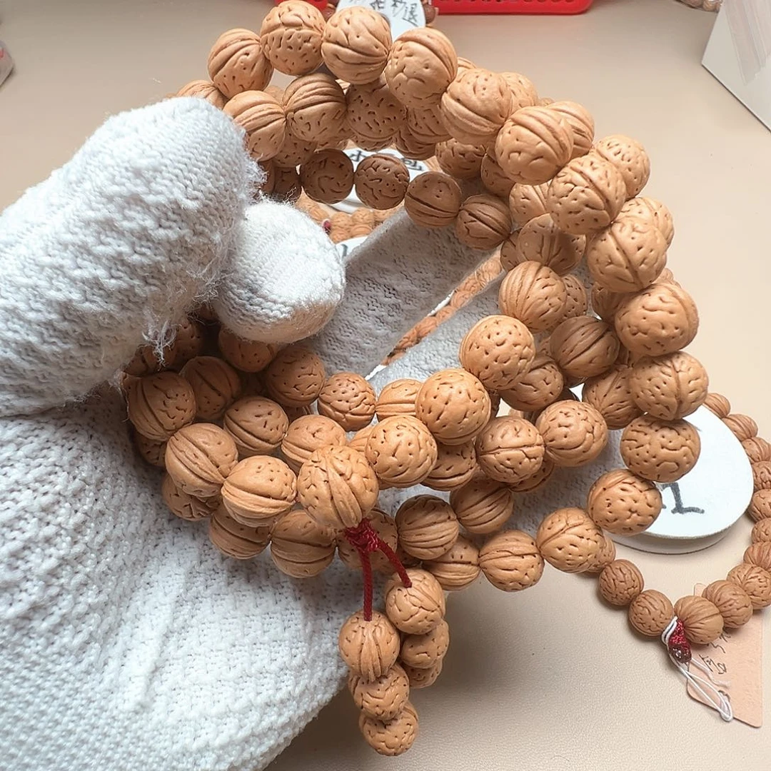 手串桃核1.1脖挂108+6