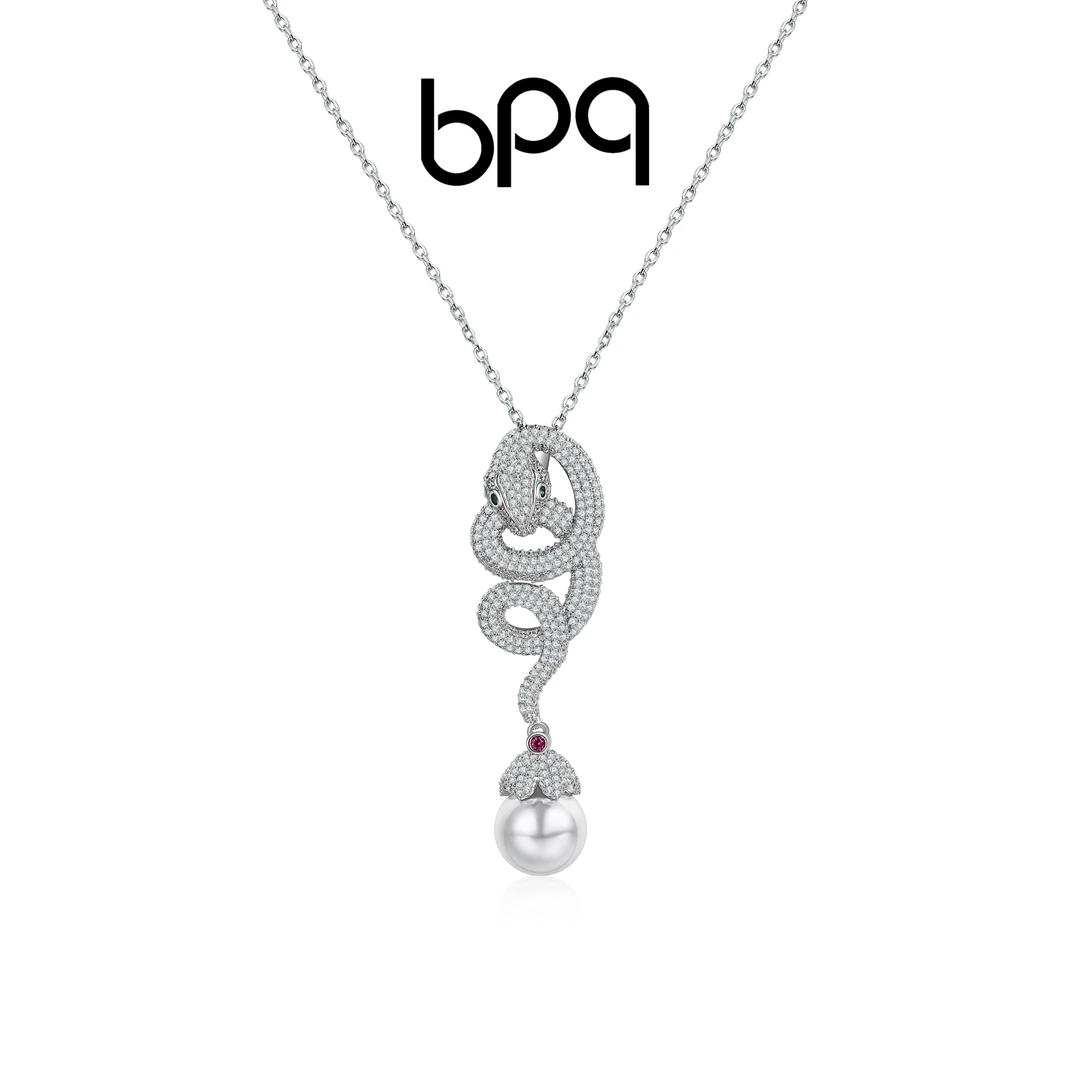 BPQ 坠链均925银 蛇年项链轻奢银百搭简约冬日聚会小众吊坠时尚