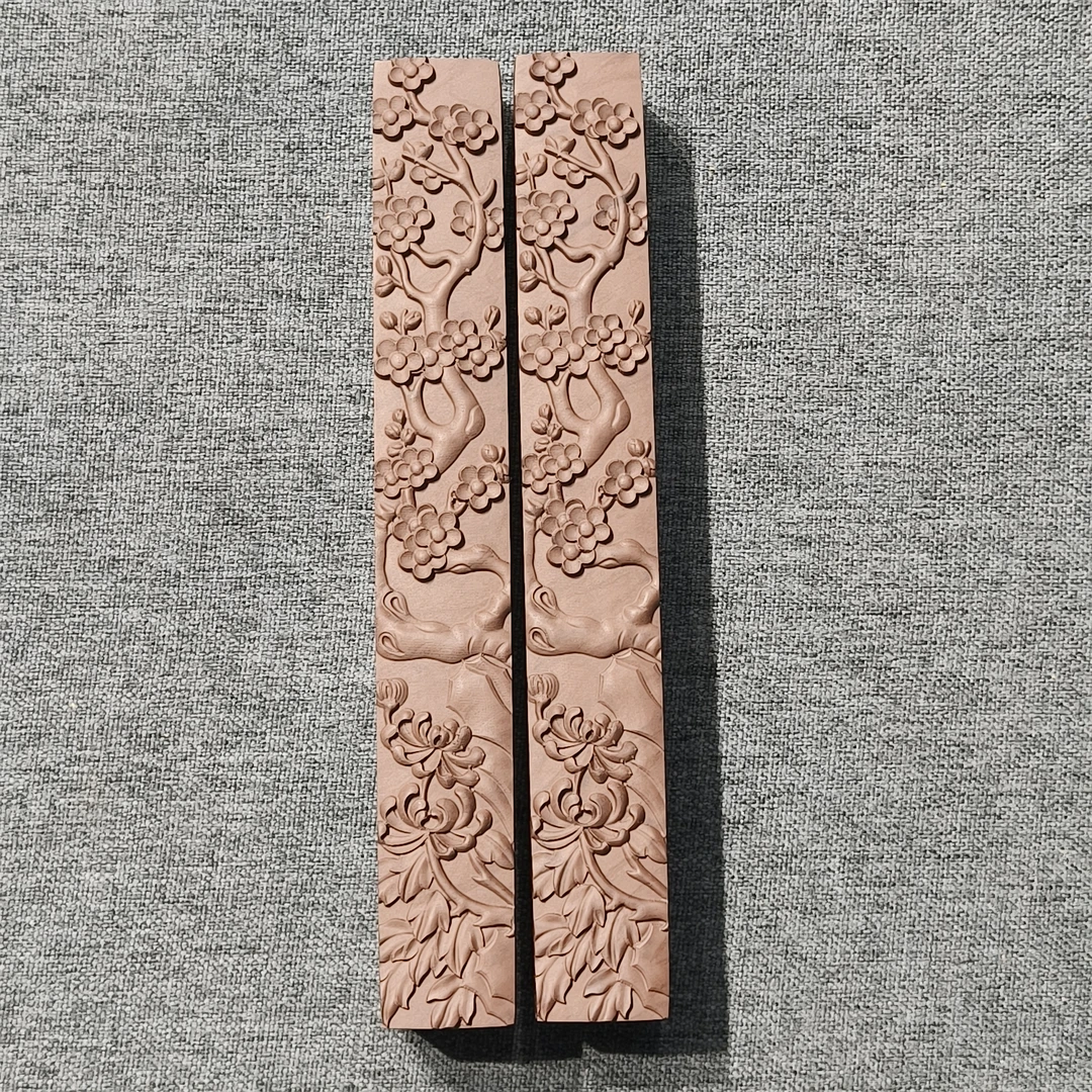 甘肃洮砚，西江双色镇尺，尺寸20*2.8*2.8厘米