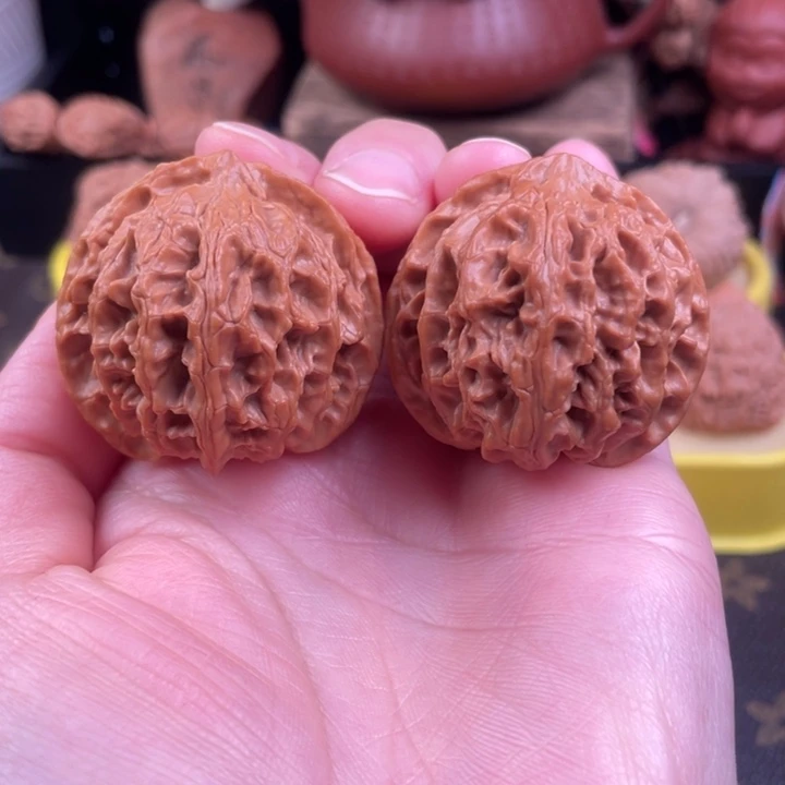 吊坠文玩核桃苹果园41