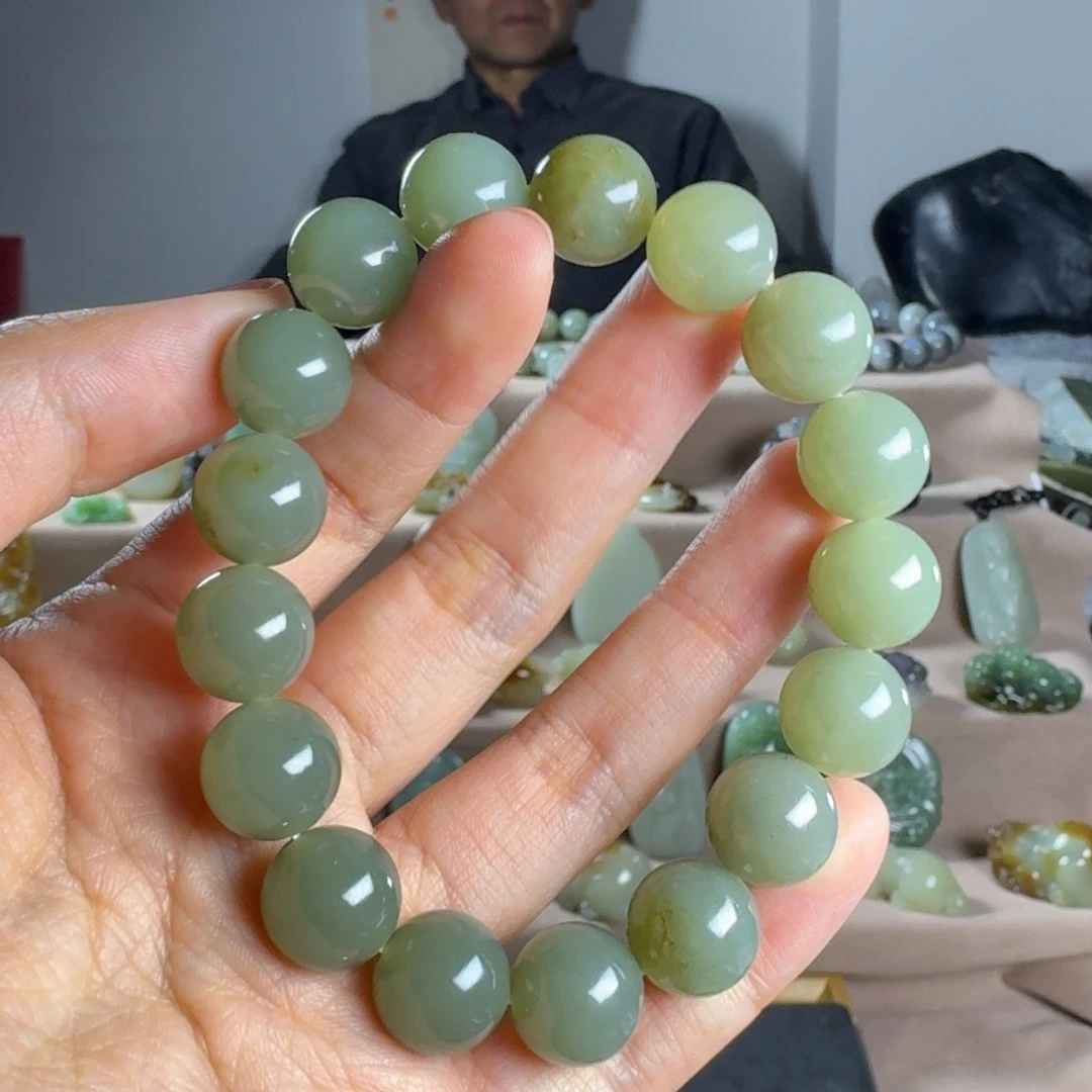 和田玉（糖玉）手链未镶嵌
