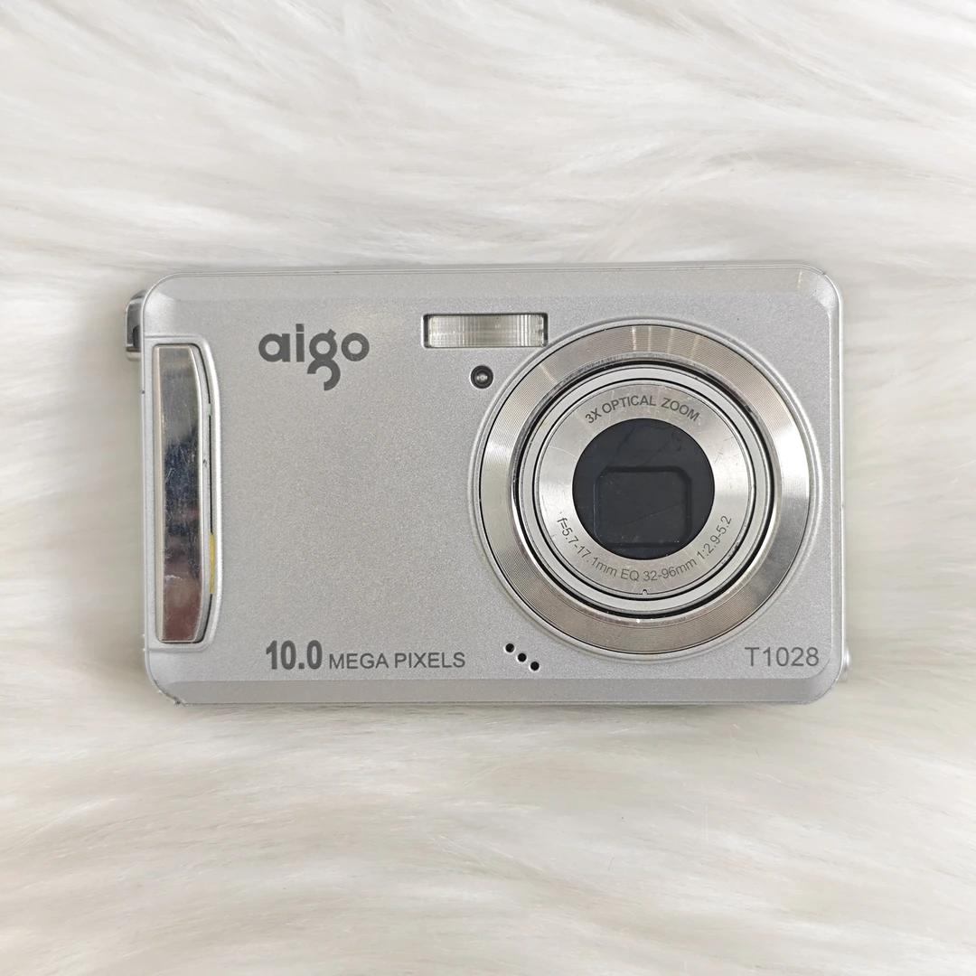 9新 aigo/爱国者 t1028 银色 出片清晰冷白皮 配件齐全