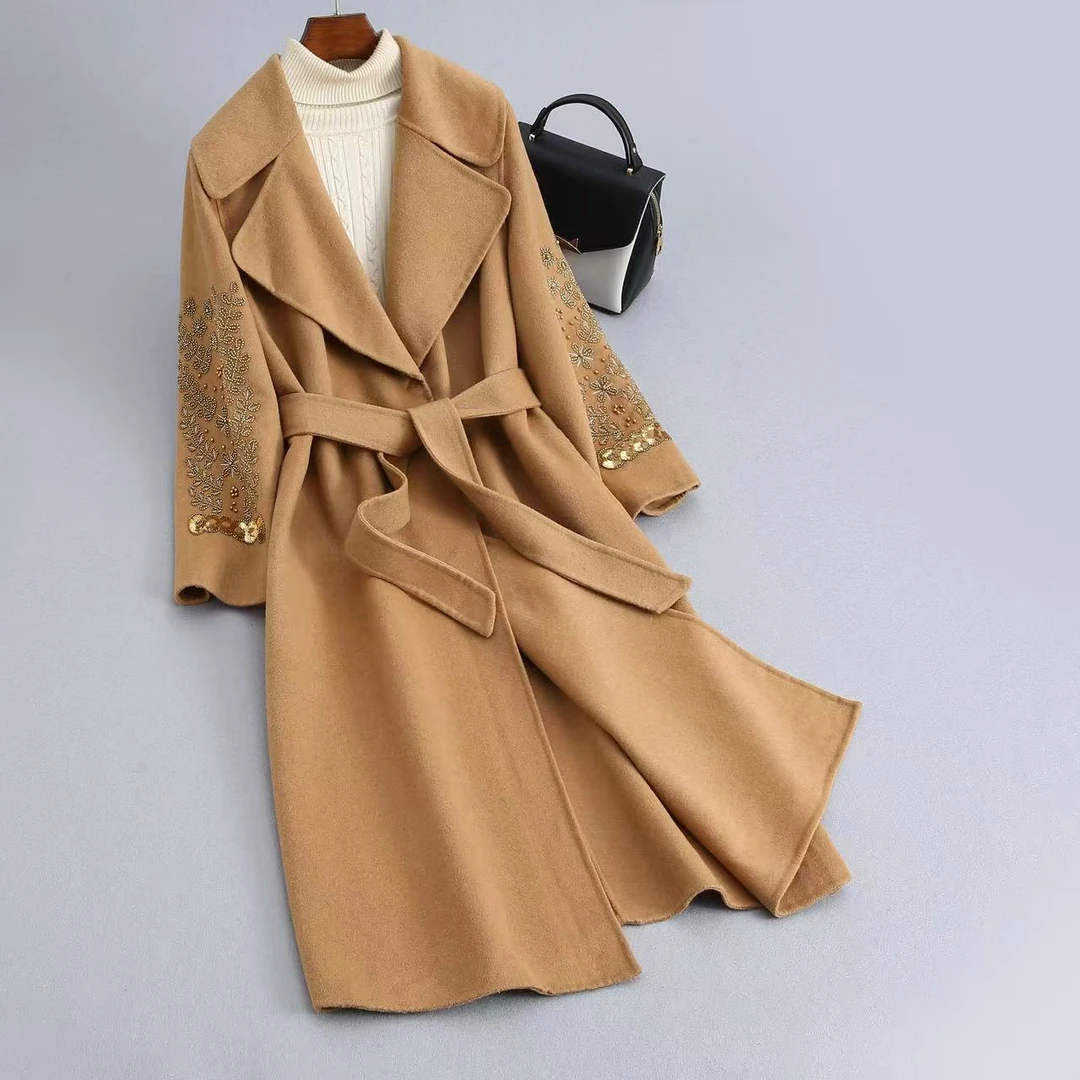 编号1301-1400双面羊毛大衣