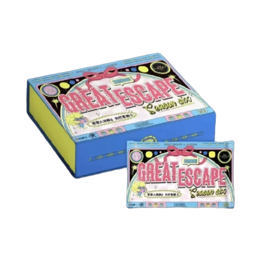 推推-密室大逃脱6光芒星愿卡-小甜莓南波万收藏卡牌盲盒-直播代拆
