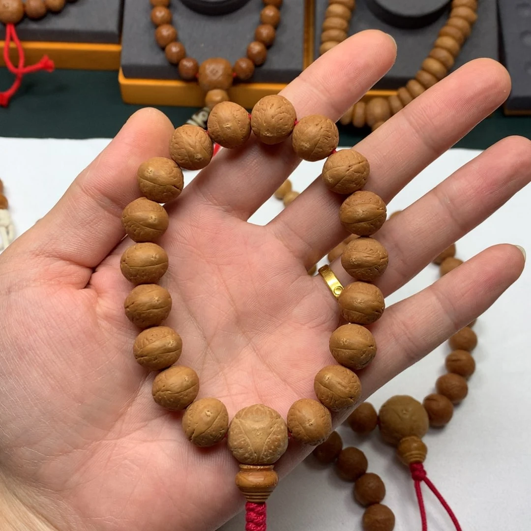 凤眼菩提手串凤眼菩提精品大眼手串小13左右尺寸D233