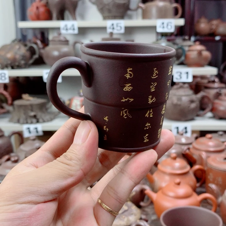 紫砂茶壶宜兴紫砂茶杯
