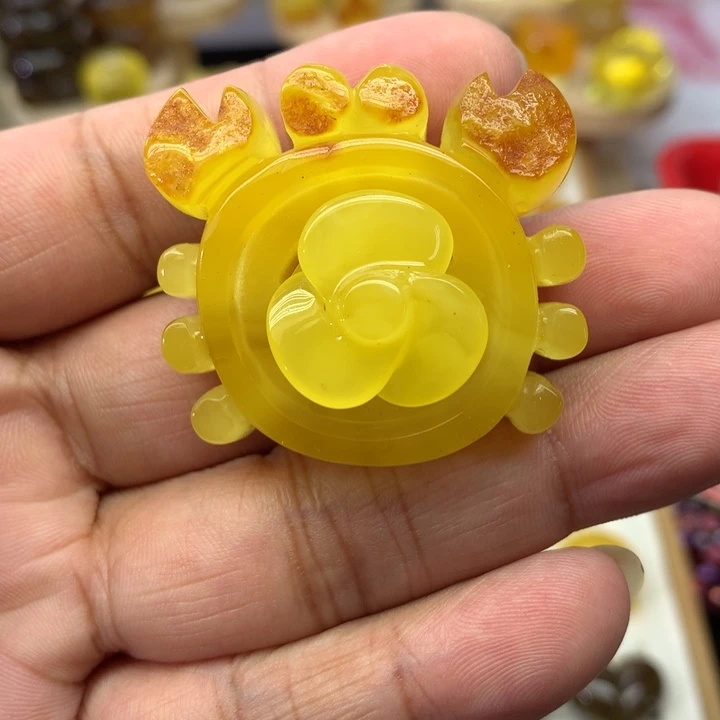 琥珀颈饰未镶嵌工费