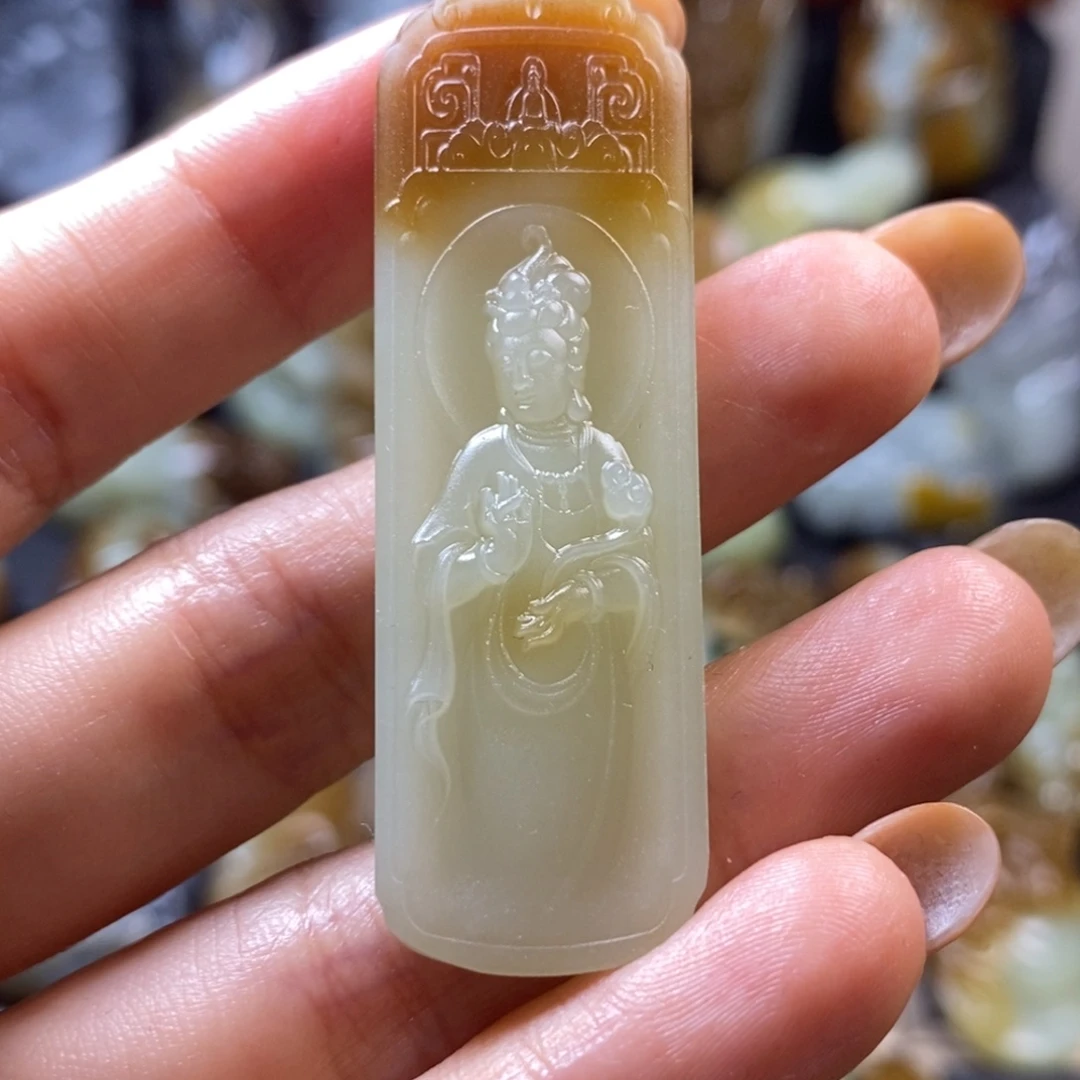 未镶嵌和田玉挂件