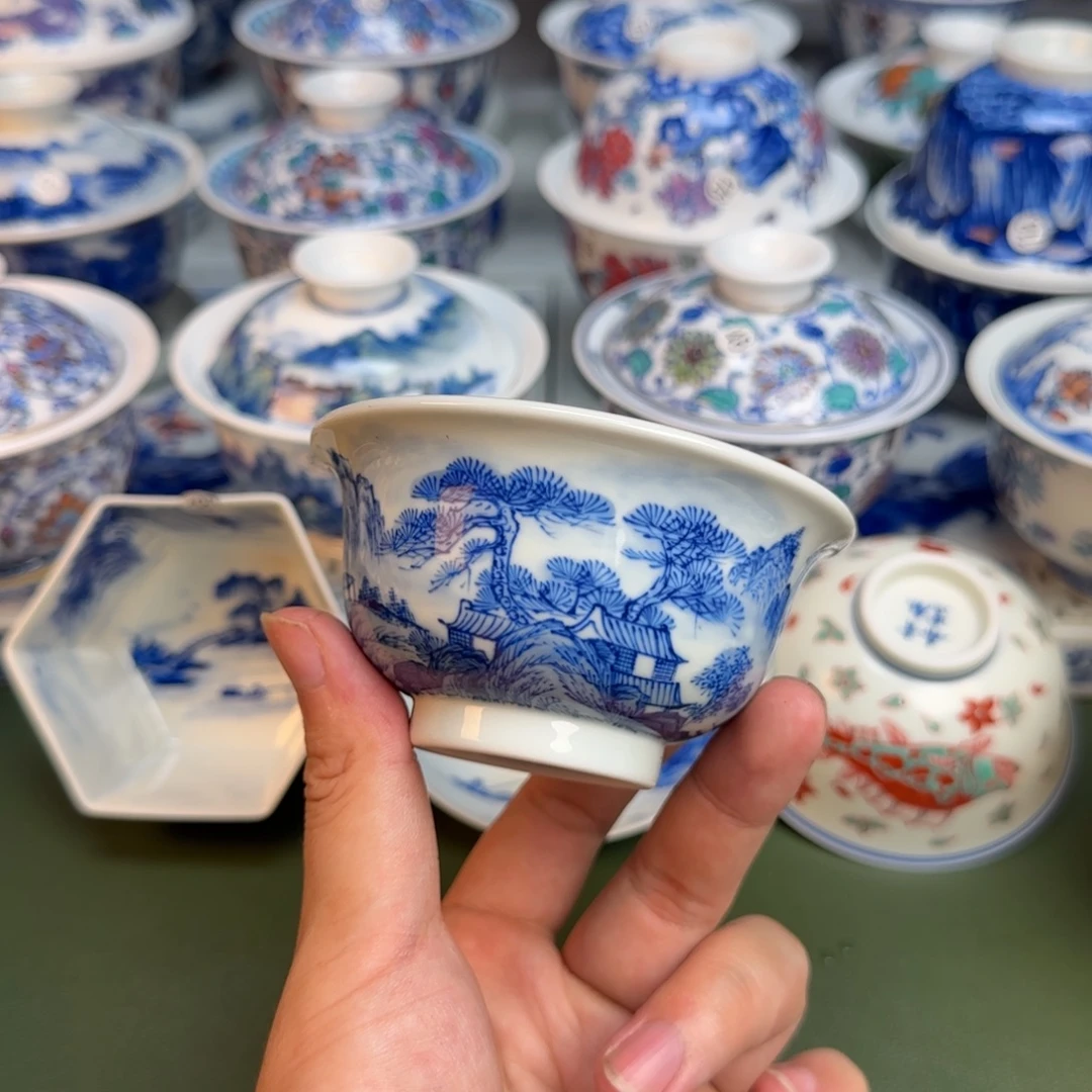 彥祖純手工手繪茶具167