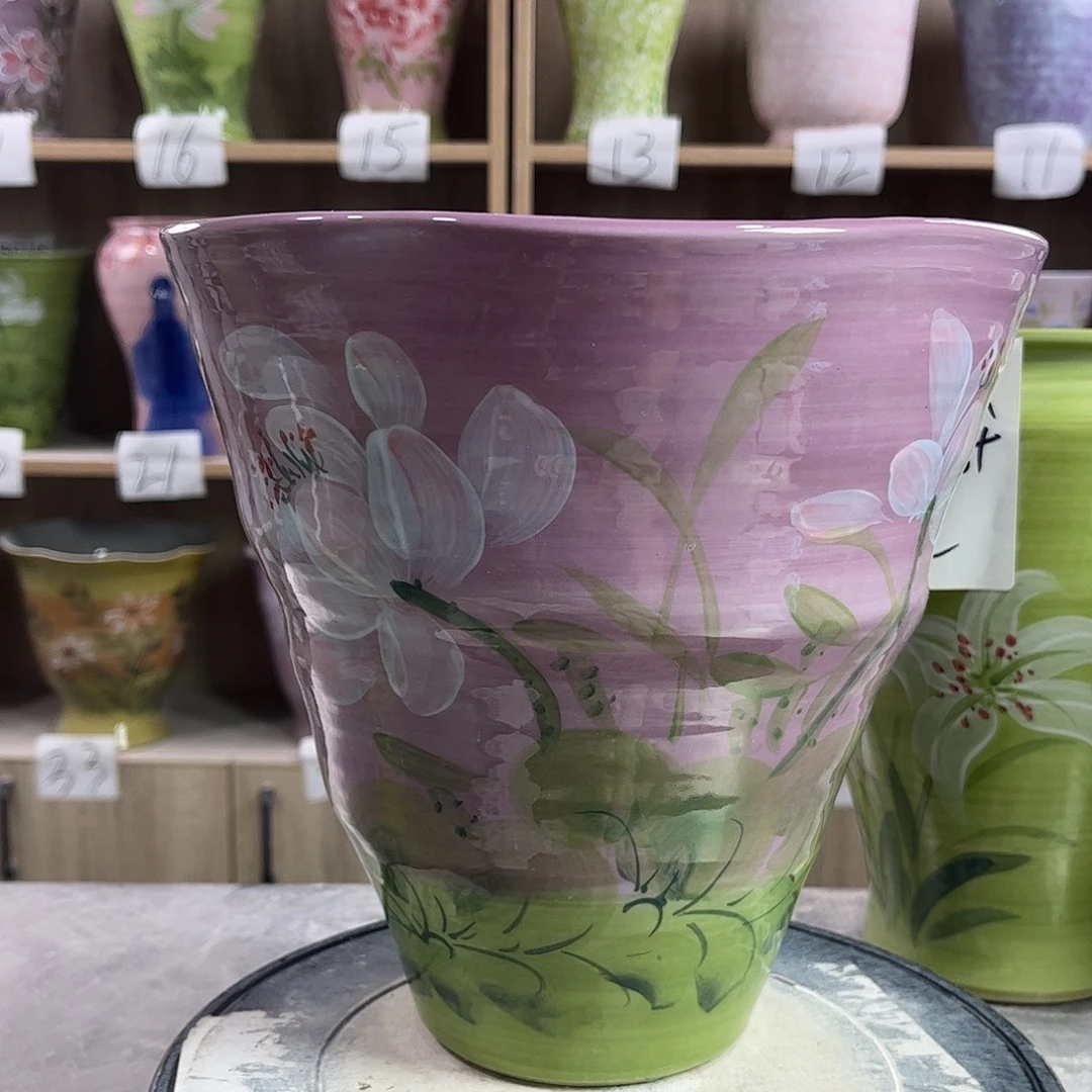 景德镇陶瓷花盆花盆