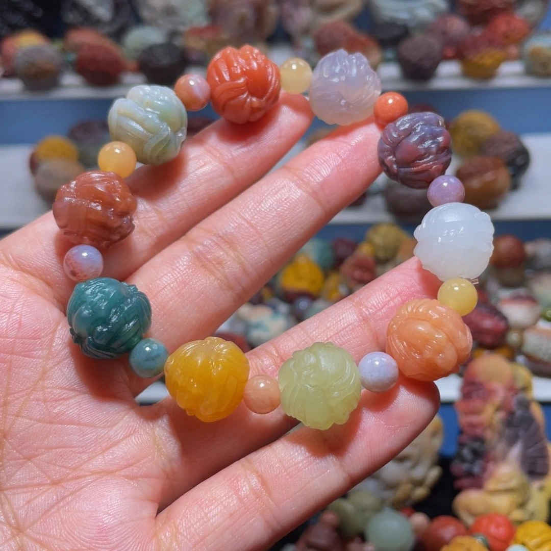 未镶嵌手串石英质玉