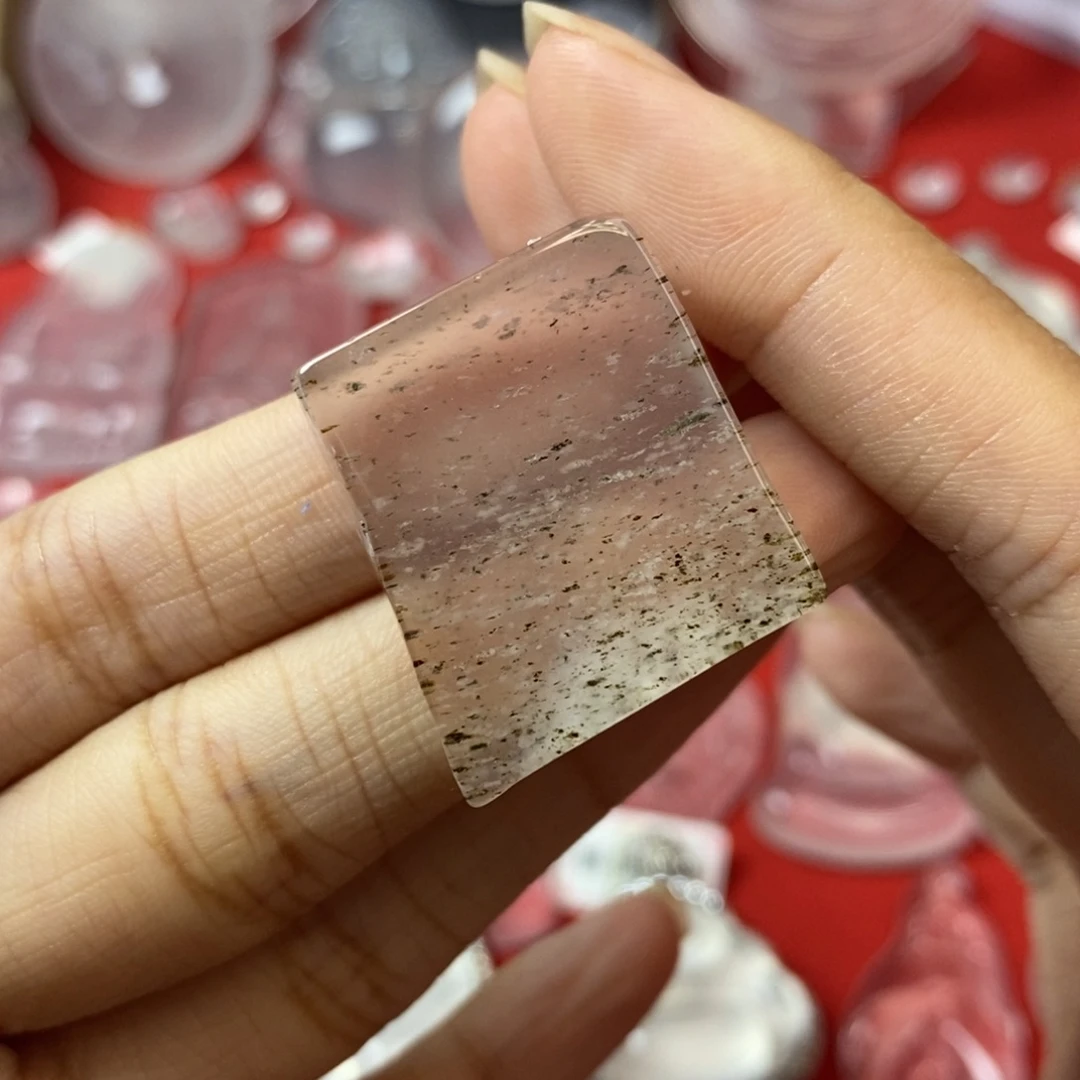 石英质玉未镶嵌吊坠