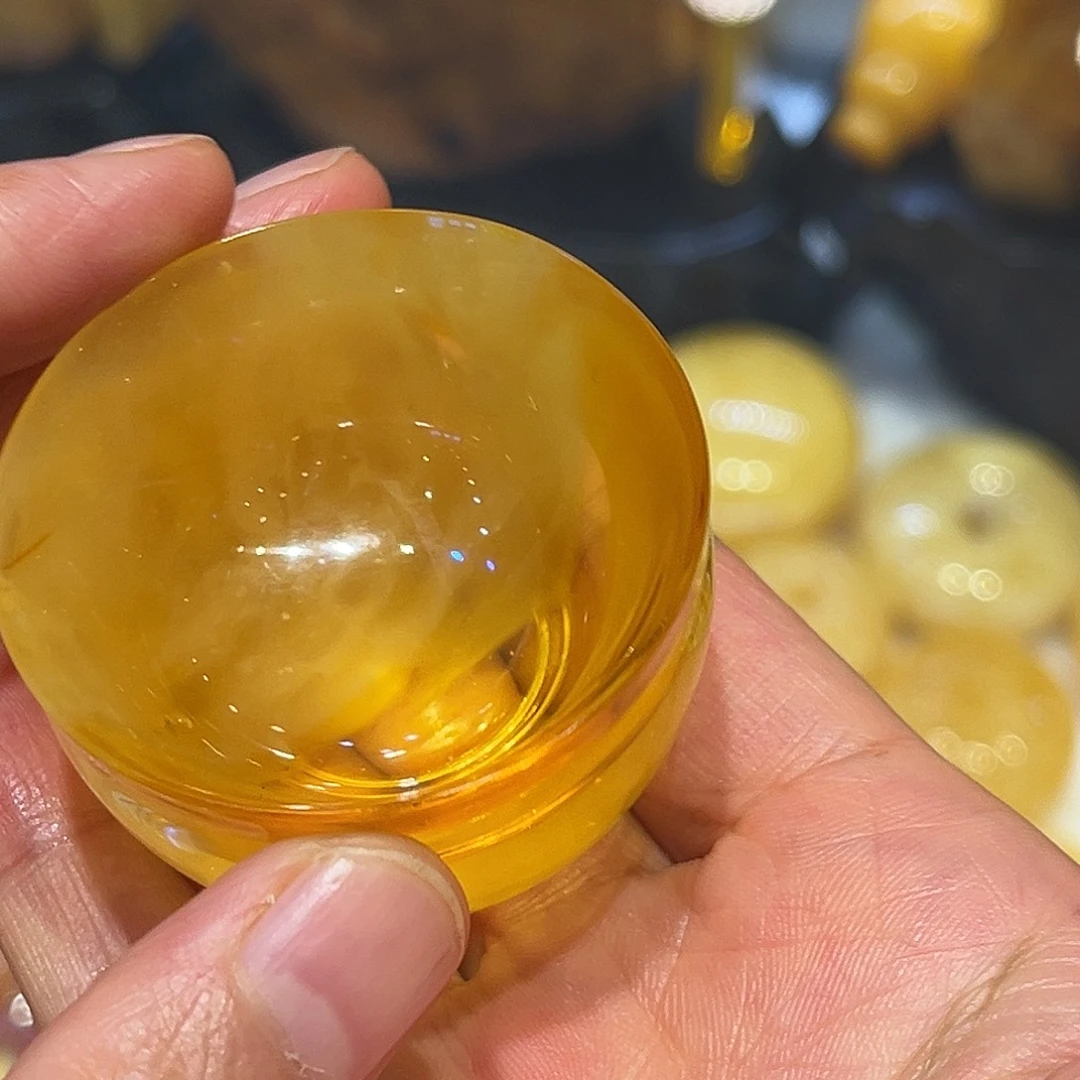 琥珀颈饰未镶嵌琥珀杯