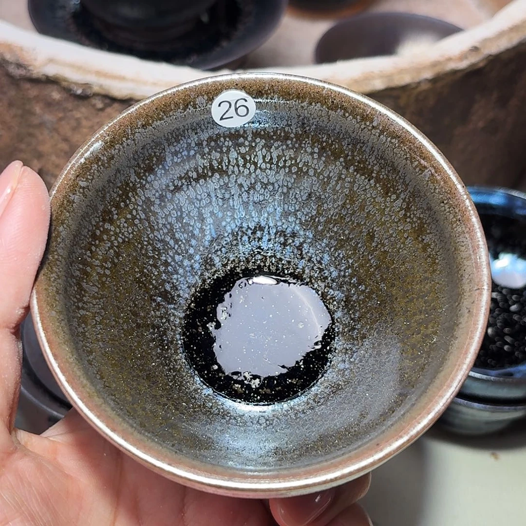 茶盏义兴龙窑建盏26微瑕