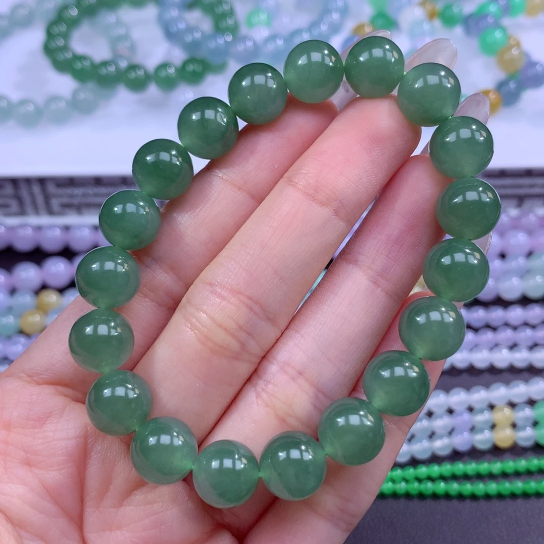 翡翠未镶嵌手链翡翠