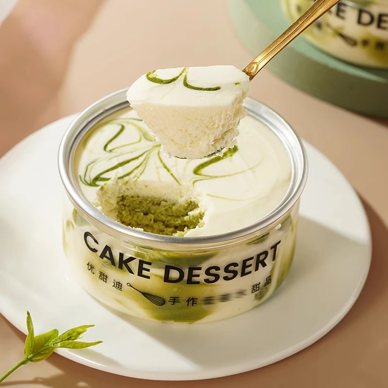 优甜迪慕斯罐子蛋糕无添加蔗糖提拉米苏动物奶油健康甜点零食品