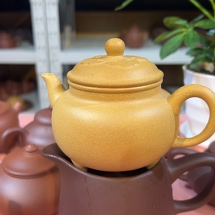 紫砂茶壶黄金大b鞥如意200cv