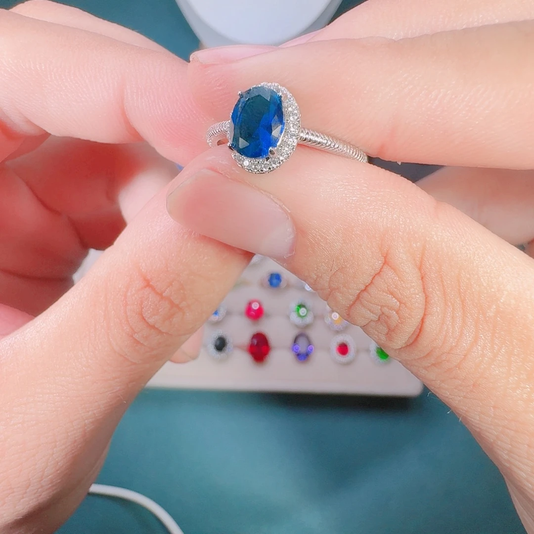 蓝宝石戒指未镶嵌