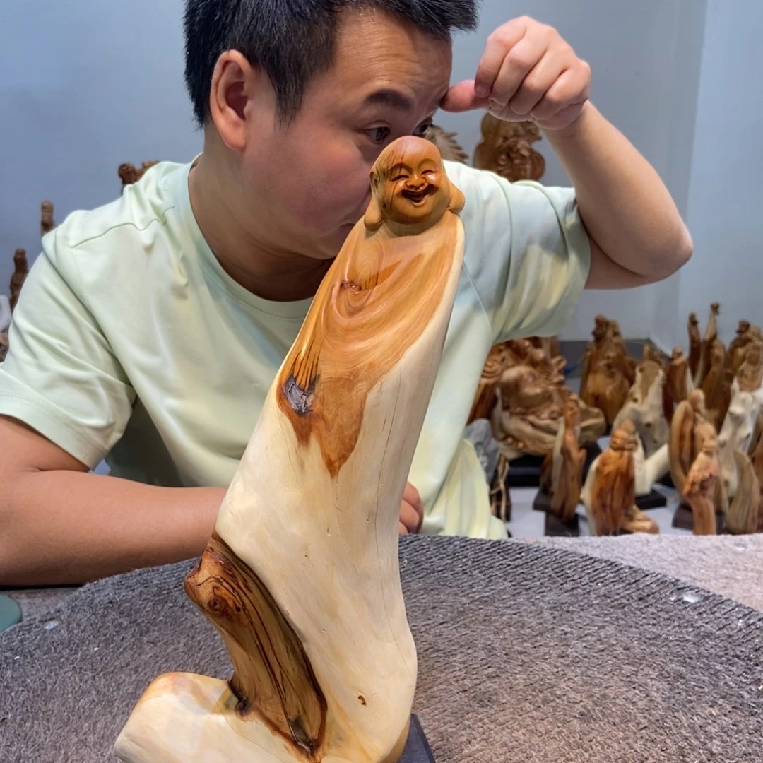 柏木（崖柏）太行崖柏根雕摆件