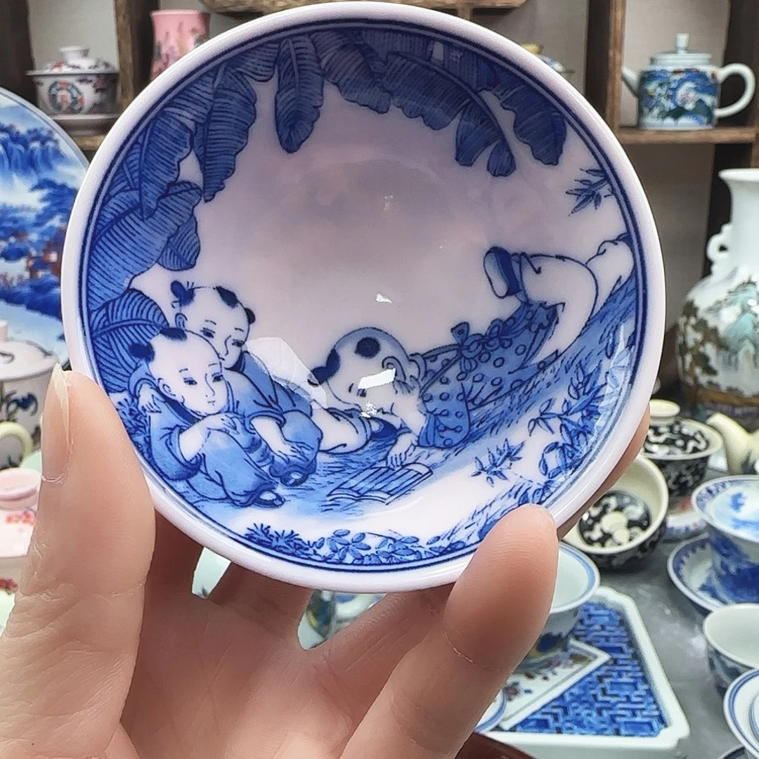 陶杯子景德镇瓷器567老厂瓷2