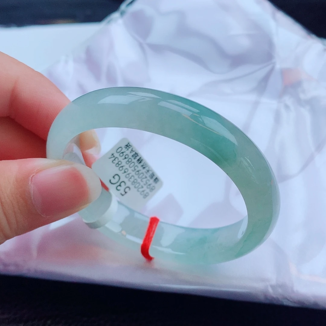 翡翠未镶嵌手镯天然缅甸翡翠A货手镯