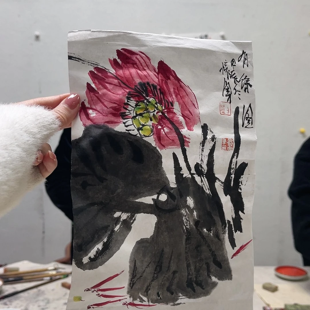 书法刘怀勇教授花鸟福利