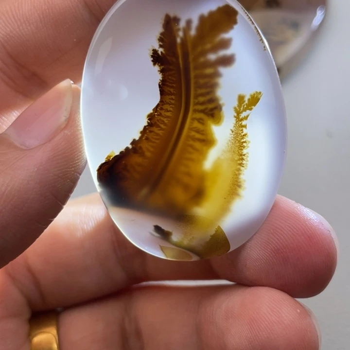 玛瑙/玉髓未镶嵌颈饰钟*