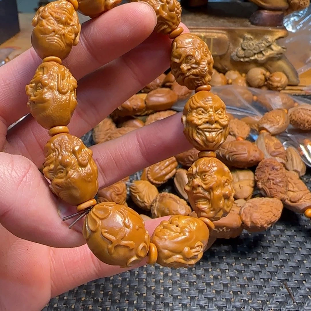 橄榄核手串/手链双面罗汉