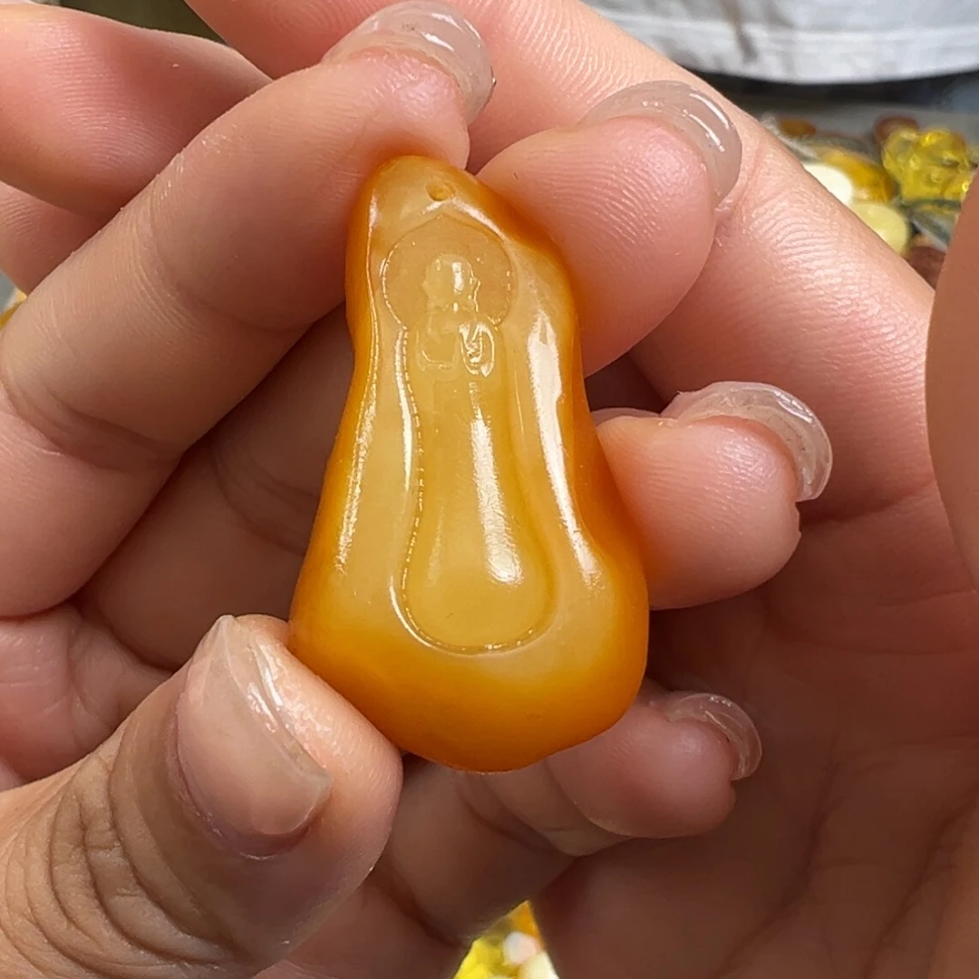 裸石蜜蜡未镶嵌蜜蜡