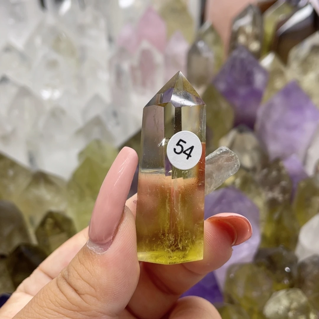 天然水晶未镶嵌水晶香****猫54