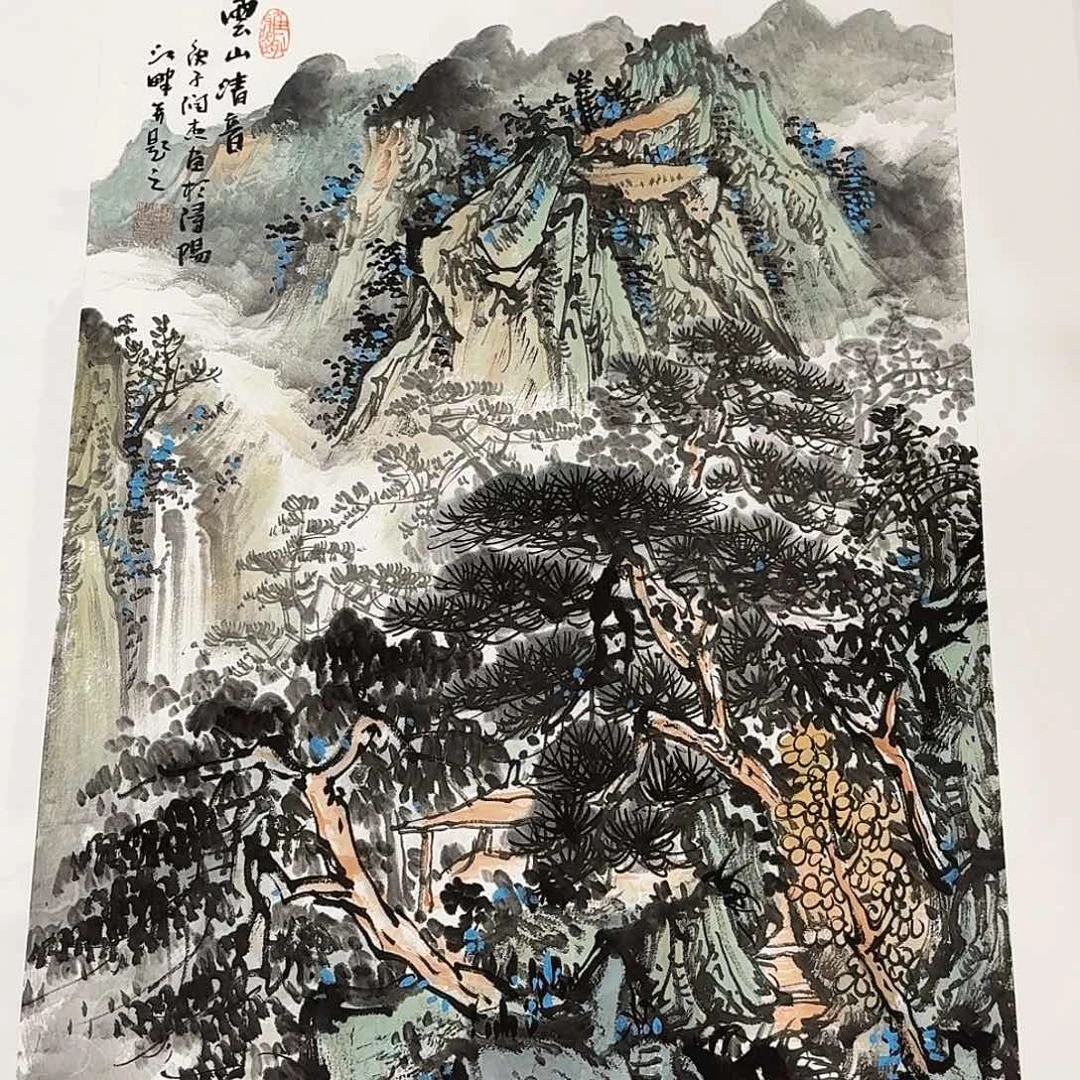 国画事事如意万事如意万事