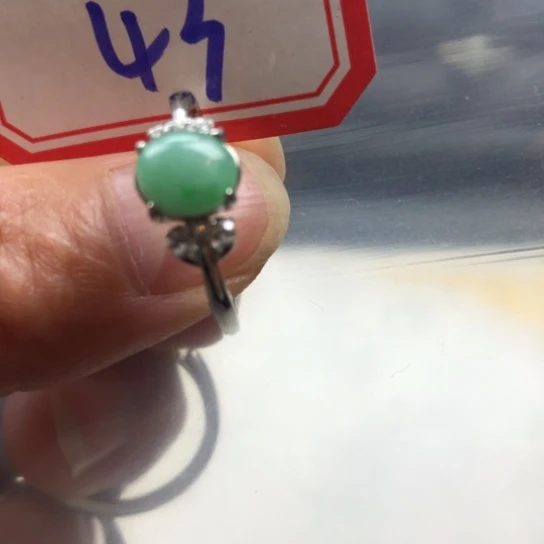 翡翠未镶嵌戒指缅甸