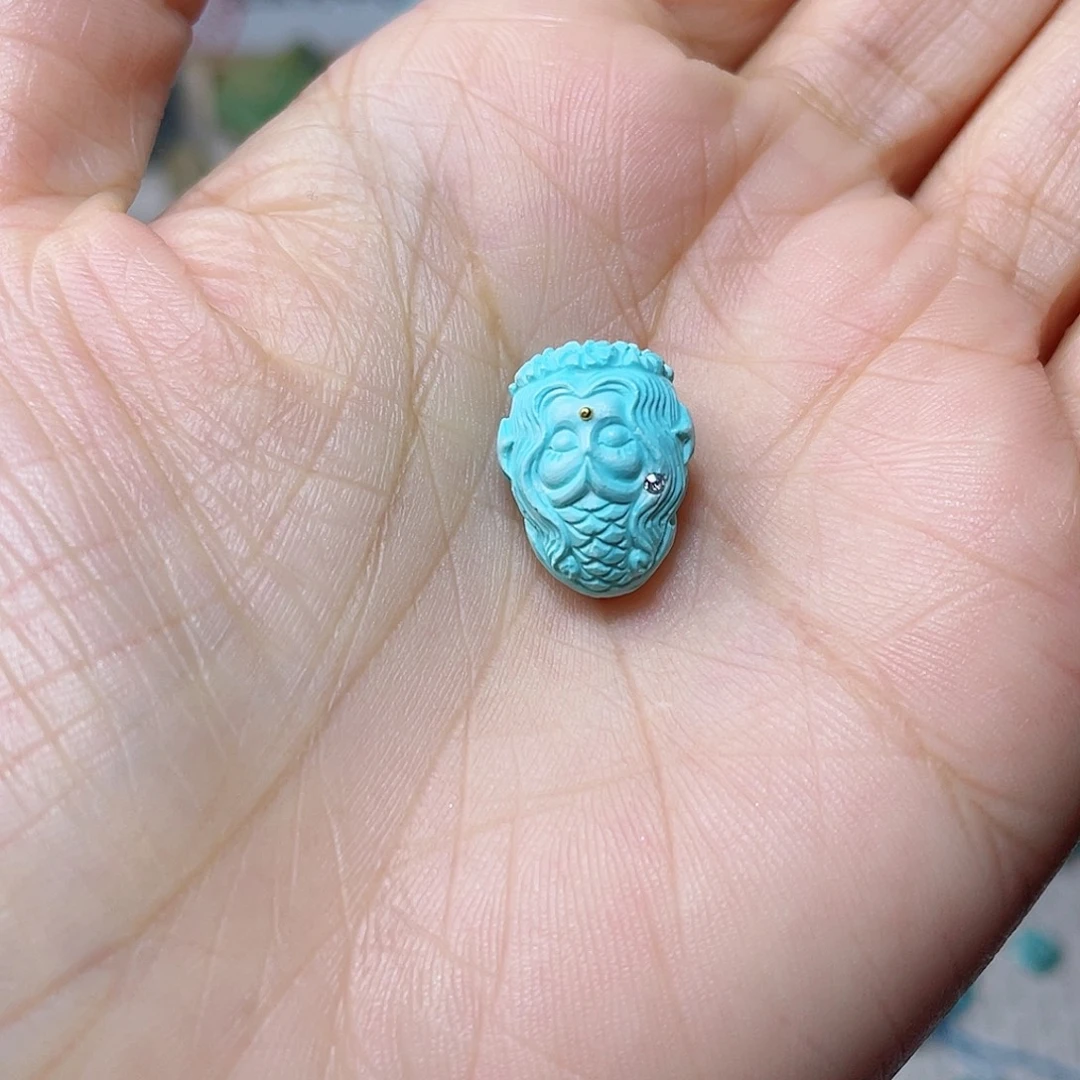 绿松石未镶嵌配饰