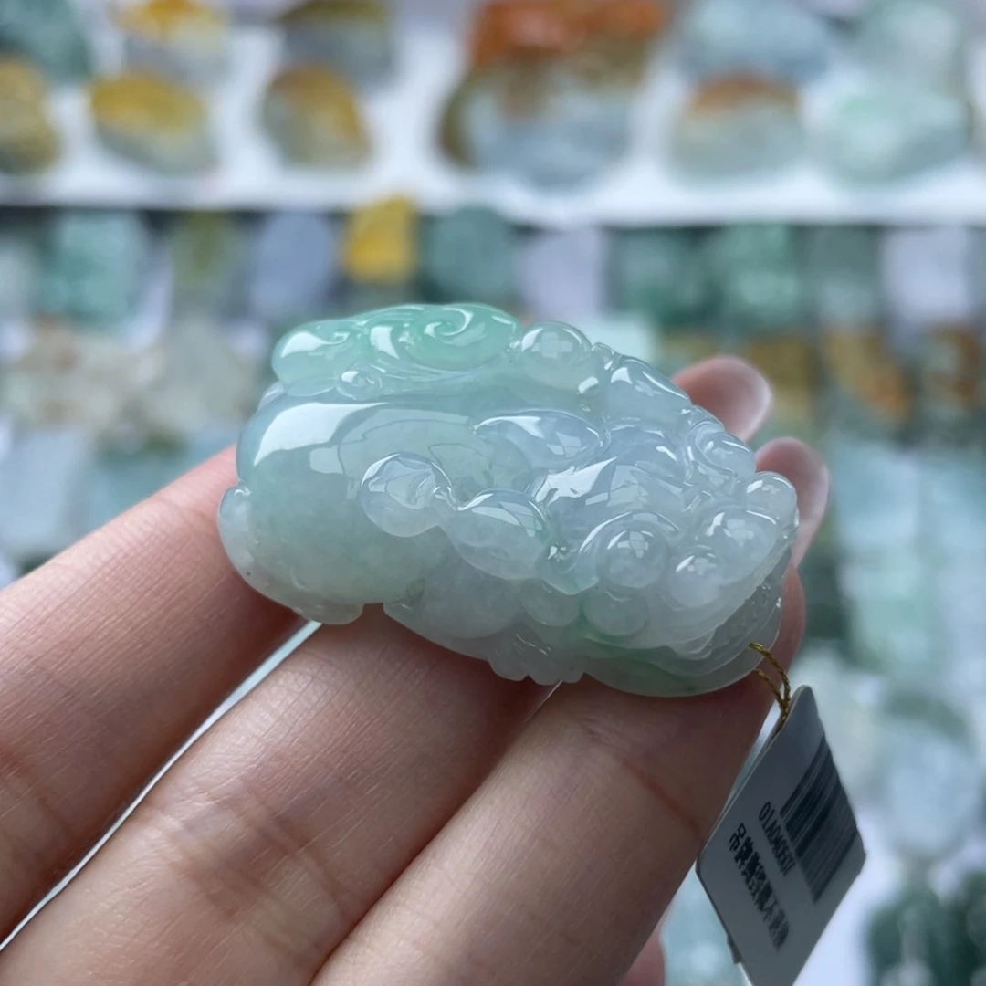 颈饰未镶嵌翡翠貔貅22