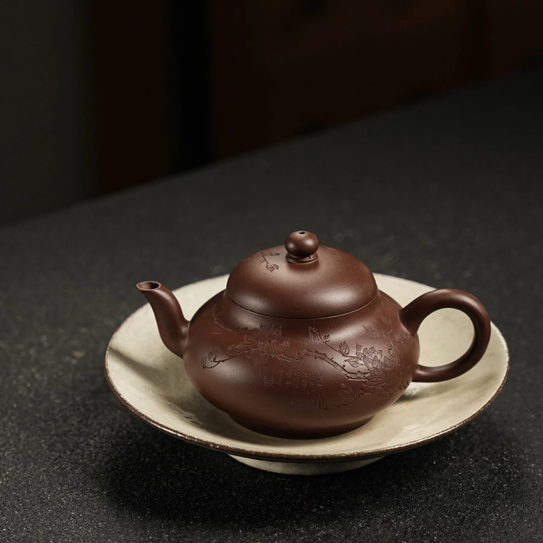 梨型·全手工·160cc极品老紫泥料 正宗润泽