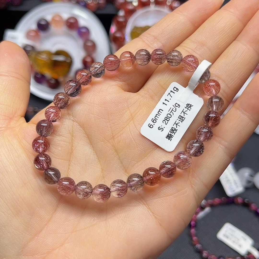 *****未镶嵌手链水晶天然水晶